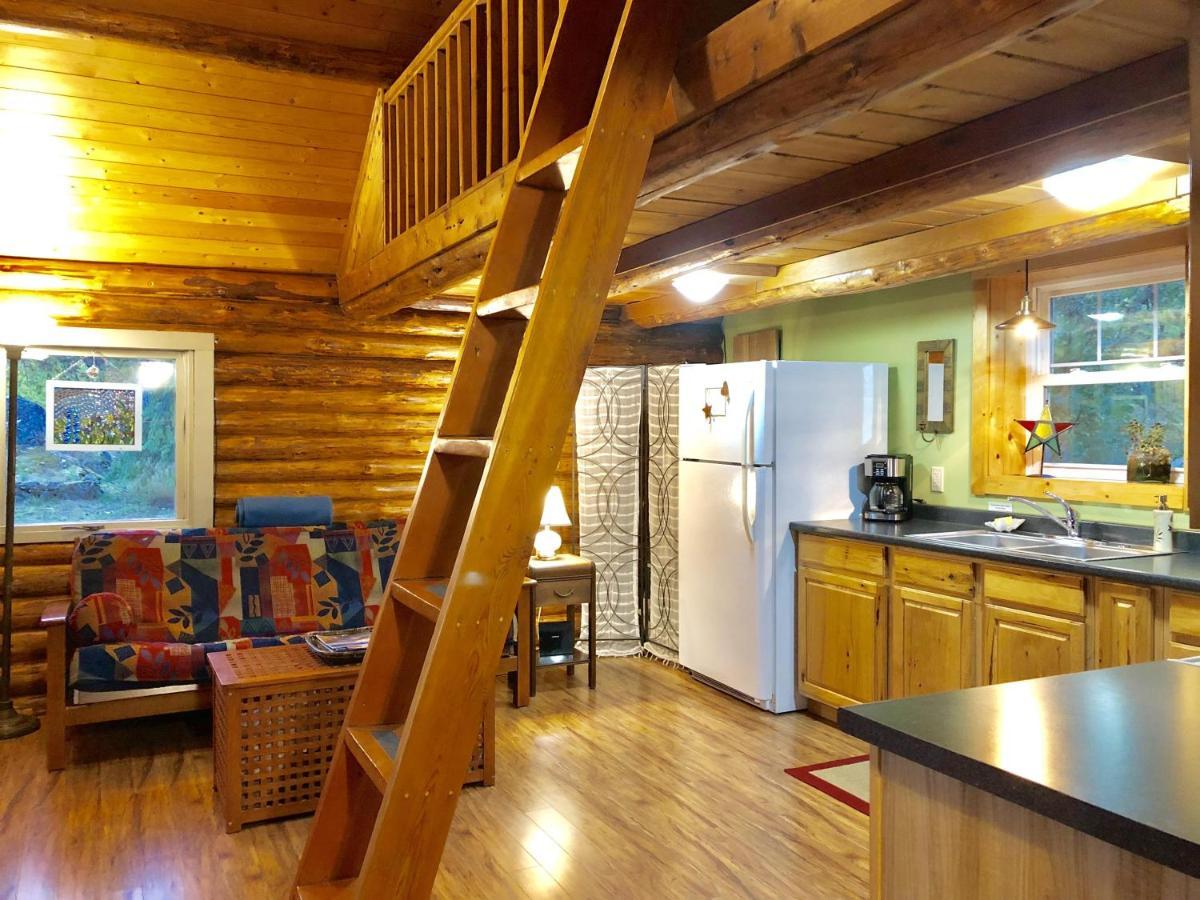 Morning Star Log Cabin Nelson Exterior foto