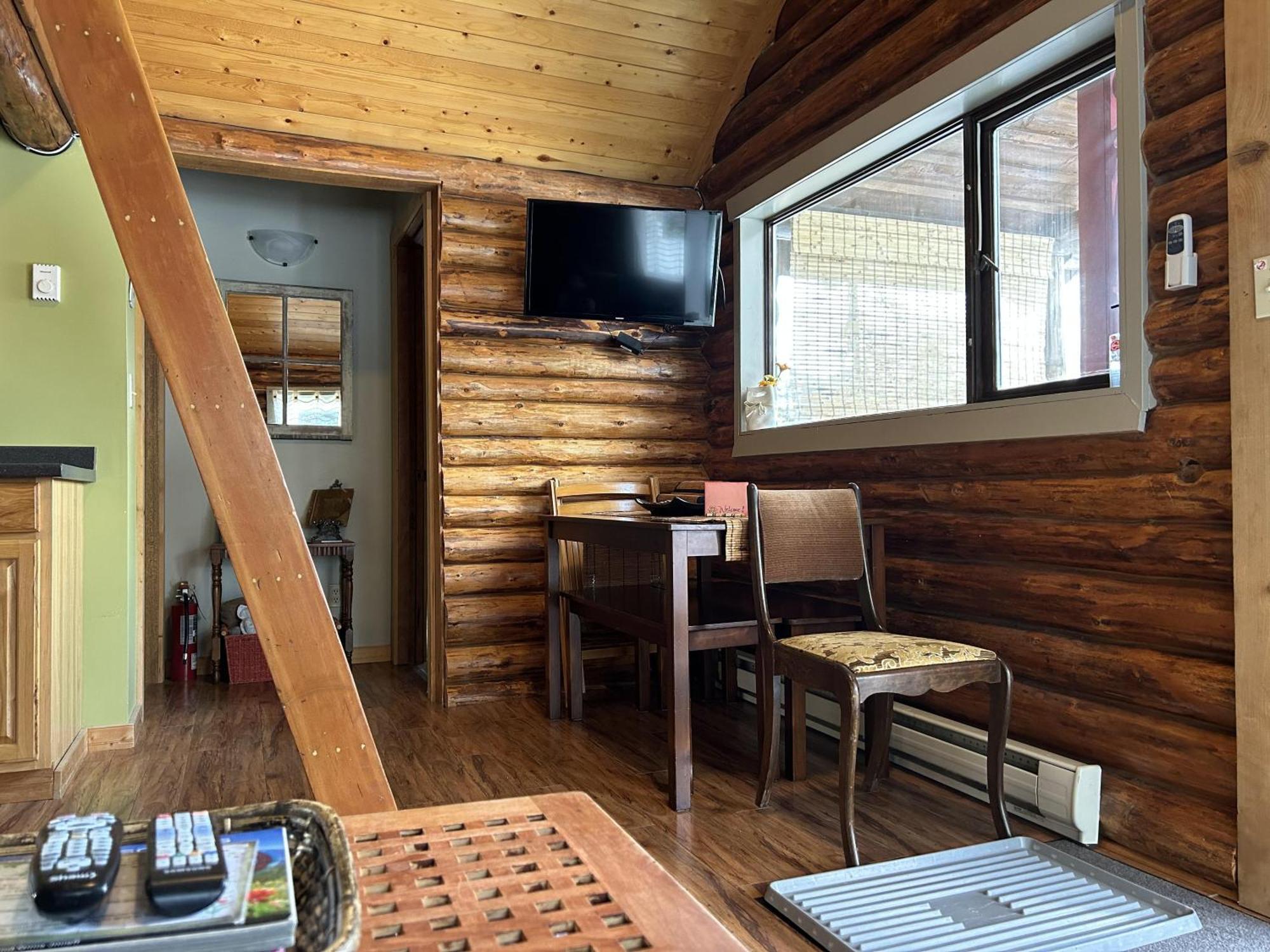 Morning Star Log Cabin Nelson Exterior foto