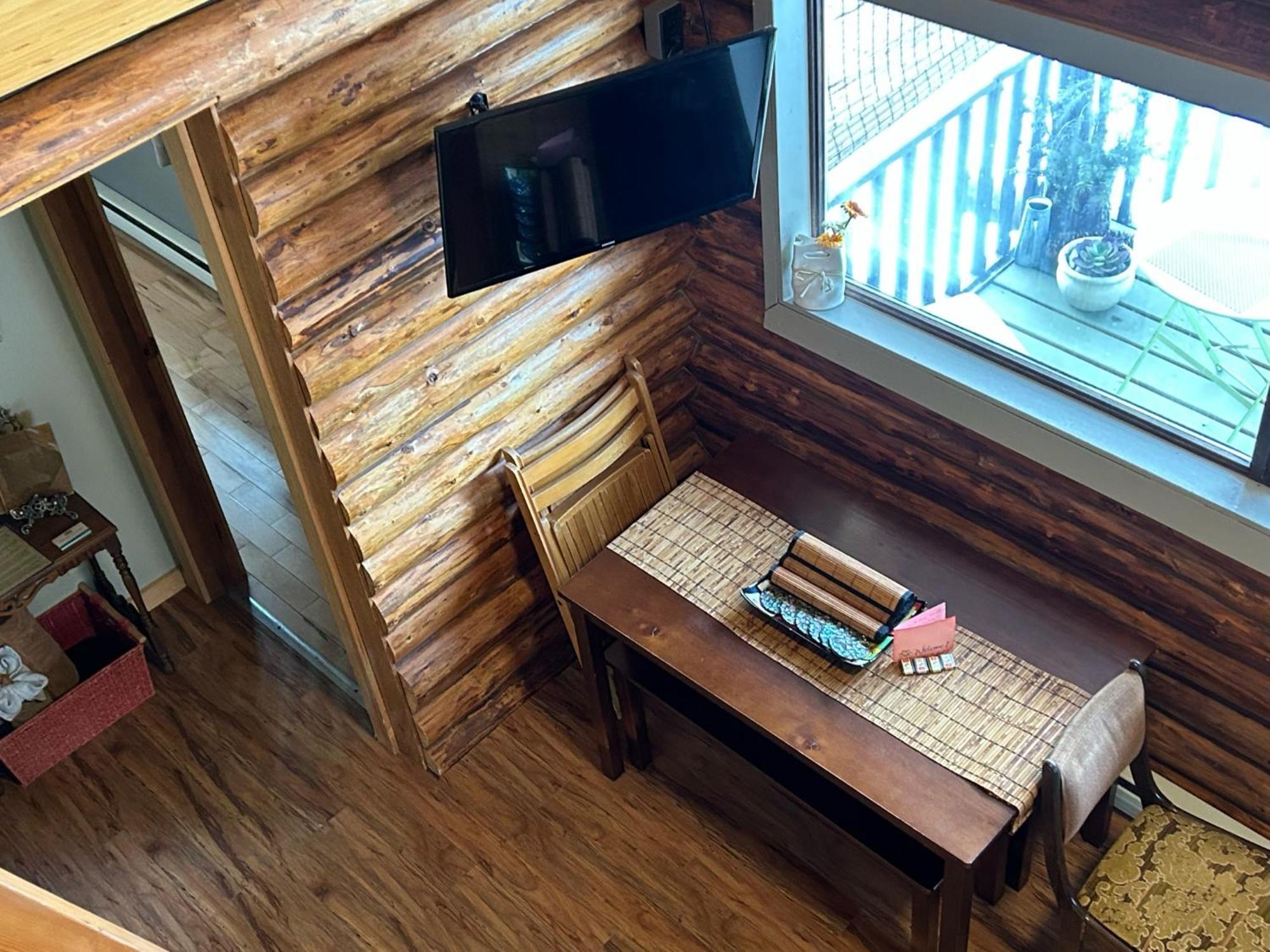 Morning Star Log Cabin Nelson Exterior foto